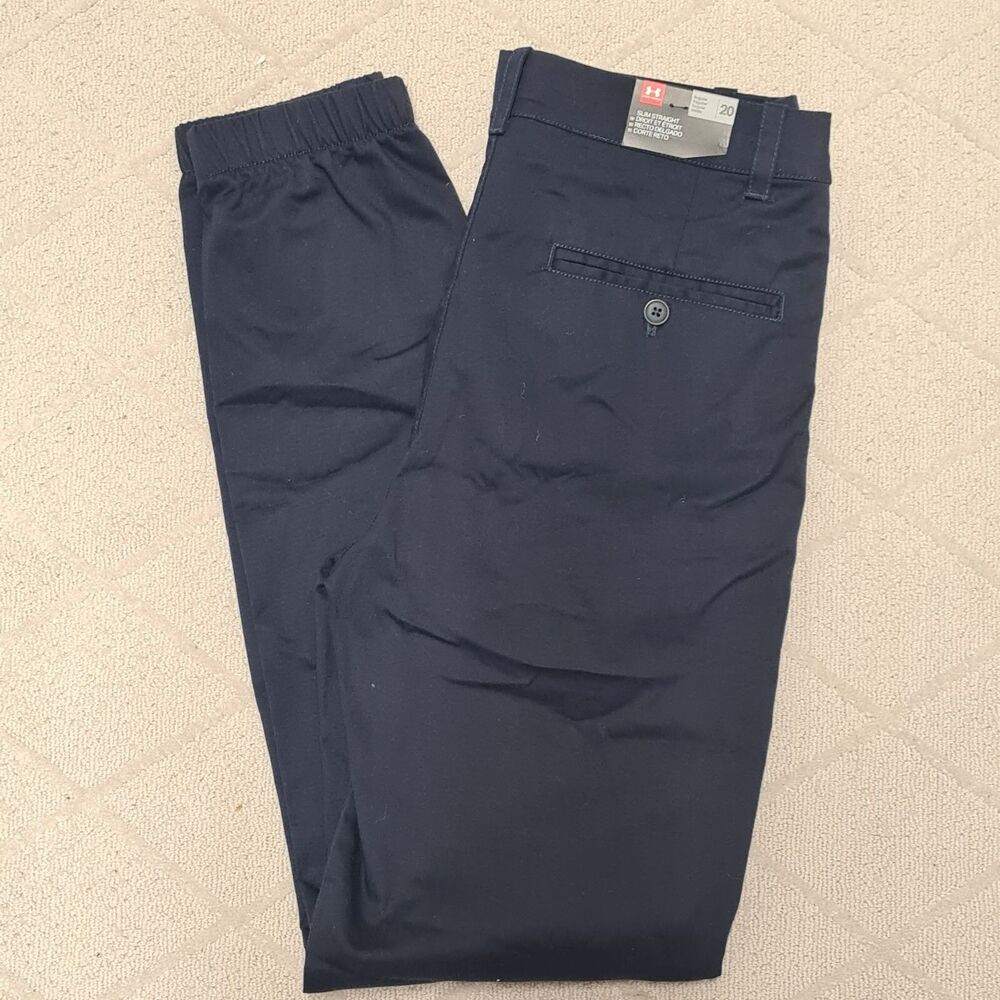 Under Armour Jogger Pants Youth Boys 20 Regular Fit Slim Straight Casual School
